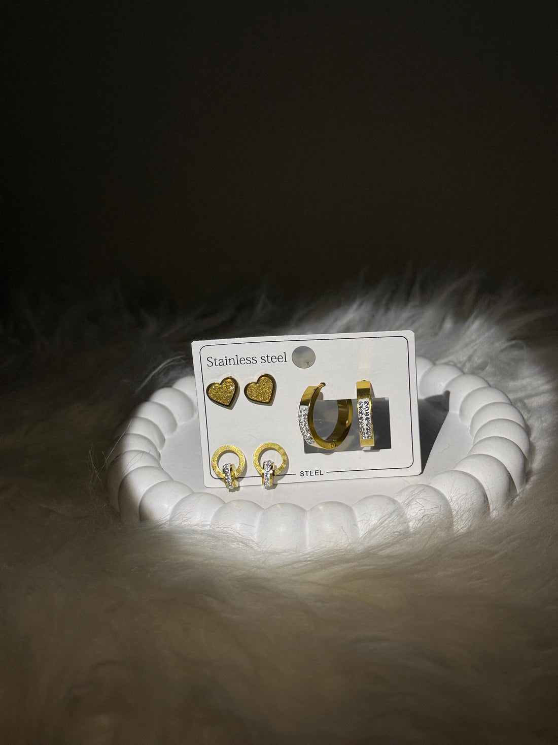 Daily Wear Earrings Card - Pack of 3