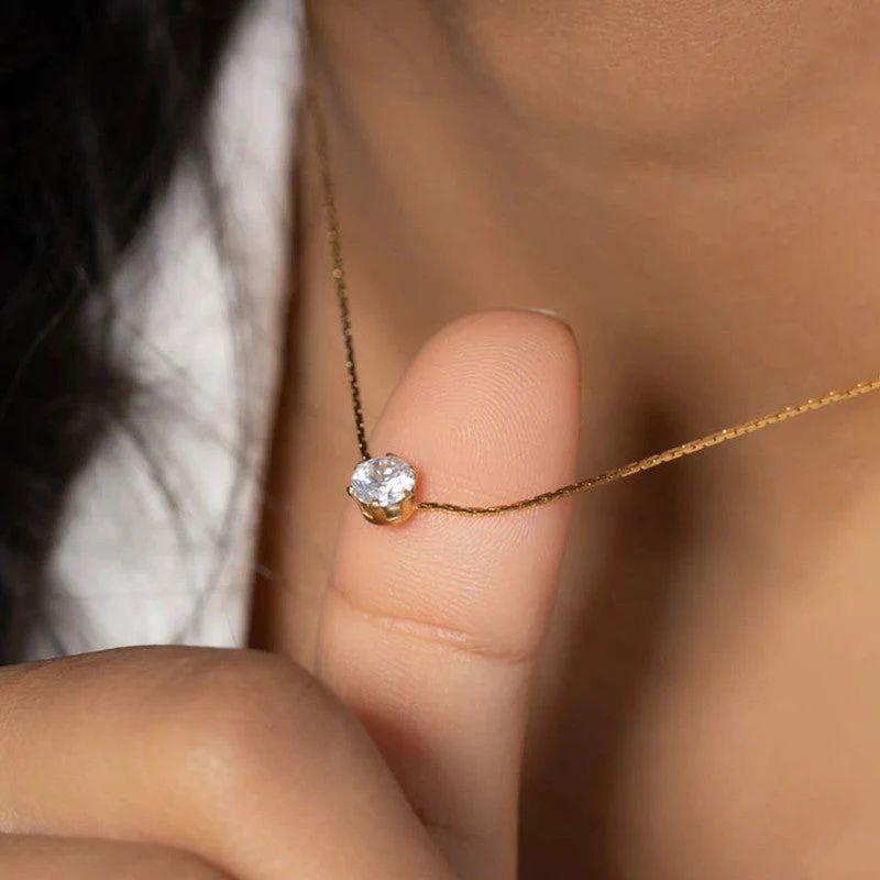 Dreamy Diamond Drop Pendant