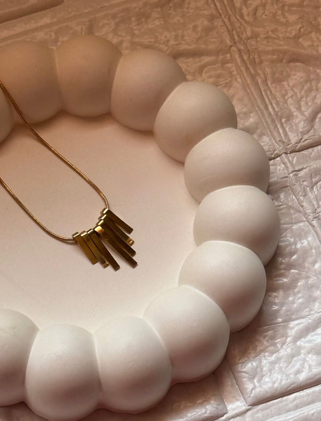7 Pillars Pendant Necklace