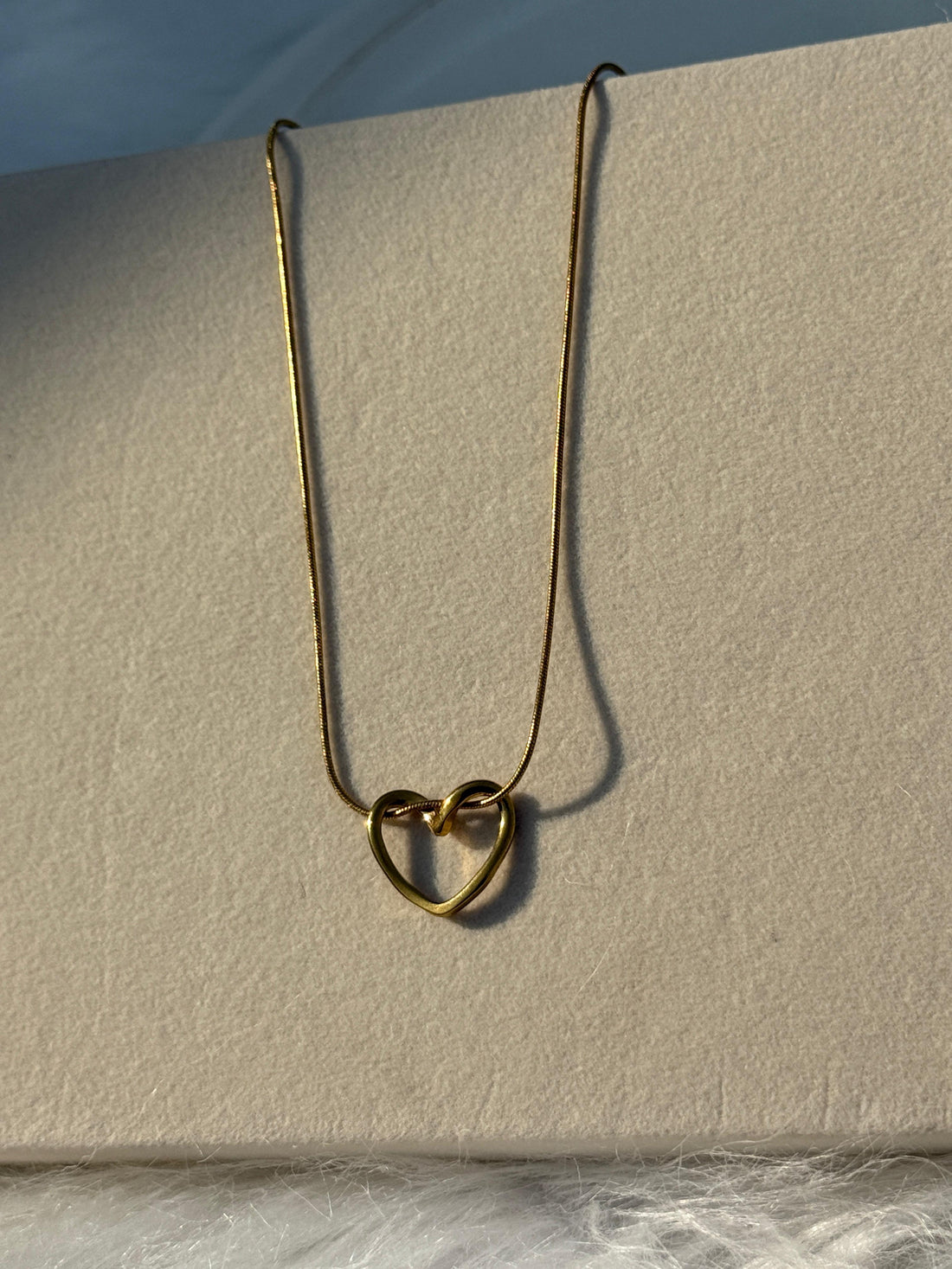 Hollow Heart Pendant