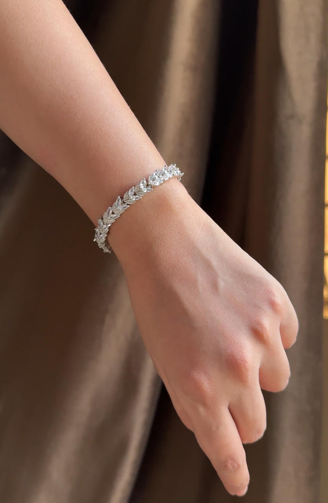 Cubic Zirconia Bracelet - Premium Collection