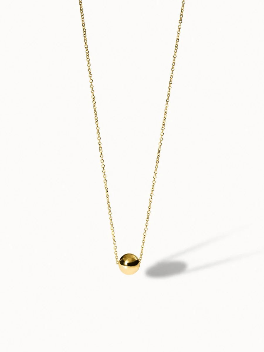 Minimalist Orb Necklace Pendant