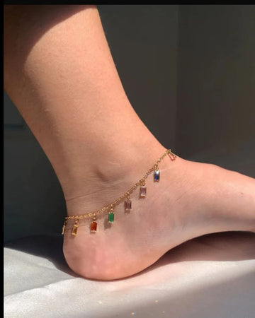 Trendy Multi-Drop Anklet for Women